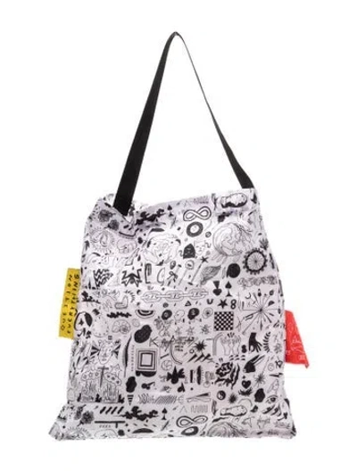Pre-owned Kara Nylon Tote In Multicolor