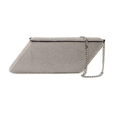 Kara Parallelogram Bag In White