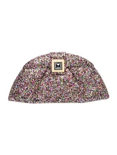 Pre-owned Kara Ross Glitter Minaudière