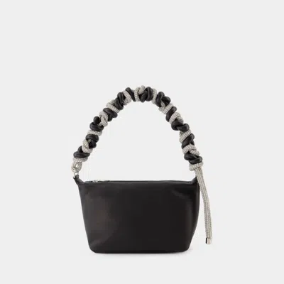 Kara Sac Hobo Phone Cord -  - Cuir - Noir In Black