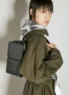 Kara Hobo Stacked Bag - Leather - Black In Black