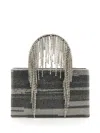 Kara Structured Bag Embellished With Cascading Crystals