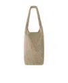 Kara Crystal Mesh Wine Cooler Shoulder Handbag In Nude