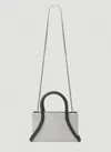 Kara Tubular Midi Shoulder Bag Female Silverfemale In Silver