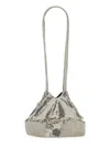Kara Ufo Chainmail Shoulder Bag In Silver