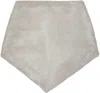 Kara Crystal Mesh Headscarf In White
