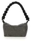 Kara Women's Bag With Knotted Handle In Charcoal