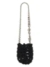 Kara Knot Shoulder Bag In Black