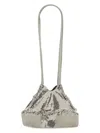 Kara Ufo Chainmail Shoulder Bag In Silver