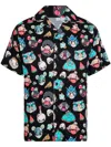 Karafuru Universe All-over Print Shirt In Black