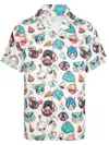 Karafuru Universe Cotton Shirt In Multi