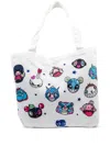 Karafuru X Noodles X Mindblowon Universe Tote Bag In White