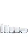 Karakter 5-in-1 Glass Set In White