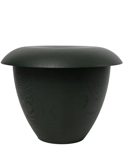 Karakter Bon Sculptural Stool In Black