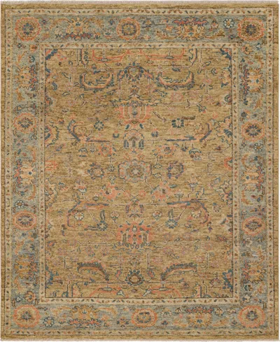 Karastan Balboa Segovia 6' X 9' Area Rug In Gold