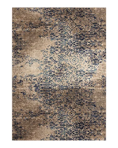 Karastan Cosmopolitan Nirvana By Virginia Langley Area Rug, 8' X 11' In Indigo