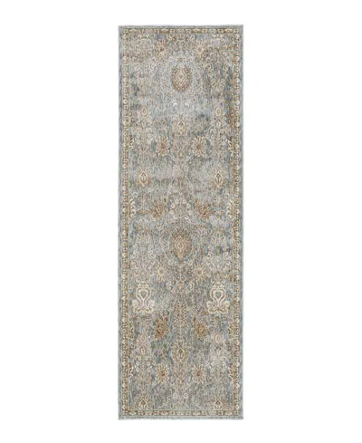 Karastan Divina Celestial 2'6" X 7'10" Runner Area Rug In Cream