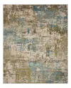 Karastan Elements Olivine Area Rug, 5'3 X 7'10 In Lagoon