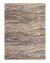 Karastan Enigma Continuum Area Rug, 8' X 11' In Smokey Gray