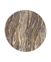 Karastan Enigma Continuum Round Area Rug, 8' X 8' In Multi
