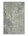 Karastan Euphoria Ayr Area Rug, 2' X 3' In Willow Gray