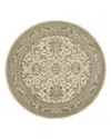Karastan Euphoria Newbridge Round Rug, 8' X 8' In Natural