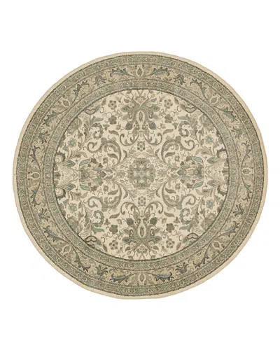 Karastan Euphoria Newbridge Round Rug, 8' X 8' In Natural