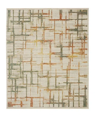 Karastan Memento Souvenir 5' X 7'6" Area Rug In Beige