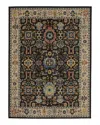Karastan Pandora Enmity Area Rug, 8' X 11' In Charcoal/grey