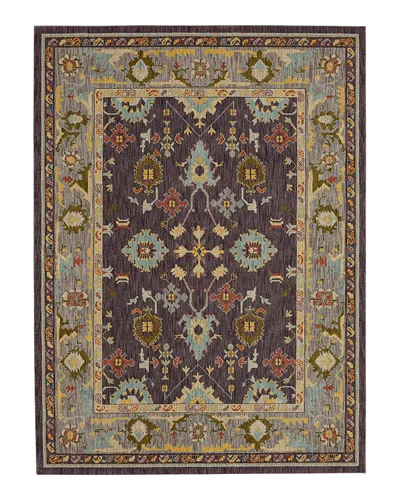 Karastan Pandora Wrath Area Rug, 5'3 X 7'10 In Eggplant/purple