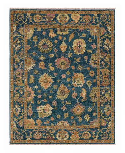 Karastan Percival R1437 Area Rug, 6' X 9' In Blue