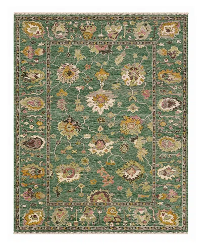 Karastan Percival R1437 Area Rug, 8' X 10' In Green