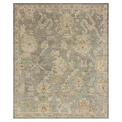 Karastan Rectangle Coventry Wool Area Rug In Tan;grey