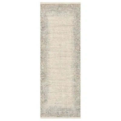Karastan Rectangle Mandawa Area Rug In Beige,gray