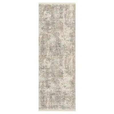 Karastan Rectangle Velleta Area Rug In Ivory,beige,gray