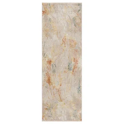 Karastan Rugs Artifact Beige Area Rug In Gray,ivory,gold