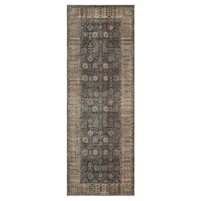 Karastan Rugs Grasole Denim Area Rug In Blue;tan;gray;cream