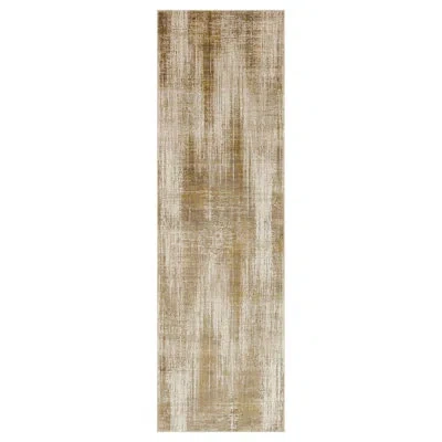 Karastan Rugs Messina Cream 8' X 11' Area Rug In Brown;white