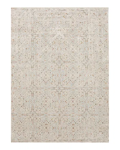 Karastan Solitude Pandosia Area Rug, 5' X 7'8 In Cream/lightblue