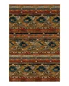 Karastan Spice Market Infused Area Rug, 5'3 X 7'10 In Aquamarine