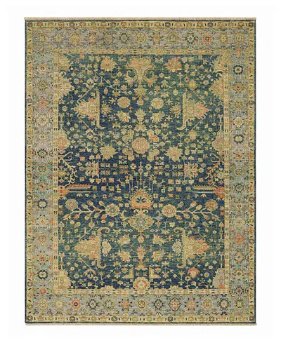 Karastan Sundar Nisha Area Rug, 6' X 9' In Green