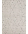 Karastan Tangier Rg 4' X 6' Area Rug In Silver-tone