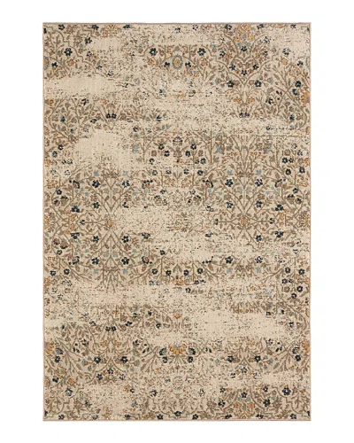 Karastan Touchstone Eme Area Rug, 3'6 X 5'6 In Bronze