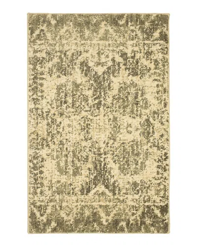 Karastan Touchstone Le Jardin By Patina Vie Area Rug, 2' X 3' In Willow Gray