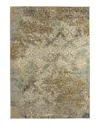 Karastan Touchstone Moy Area Rug, 8' X 11' In Willow Gray