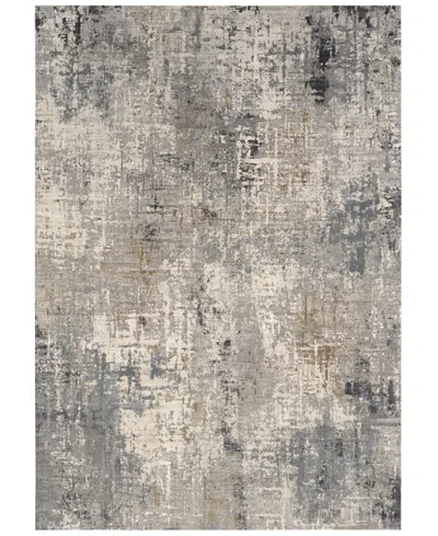 Karastan Tryst Marseille Gray 2'6 X 8' Runner Area Rug