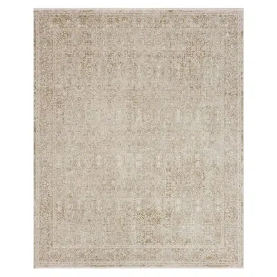 Karastan Westcott Low Pile Stain/fade Resistant Machine Woven Fringed Ornamental Indoor Area Rug In Patina