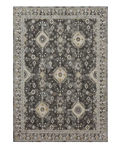 Karastan Windermere Ravenglass 9'x12' Area Rug In Anthracite