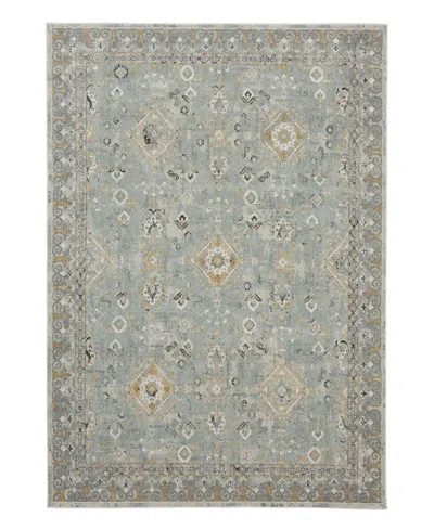 Karastan Windermere Ravenglass 9'x12' Area Rug In Blue