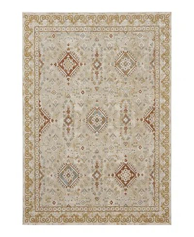 Karastan Windermere Ravenglass Area Rug, 9' X 12' In Cream